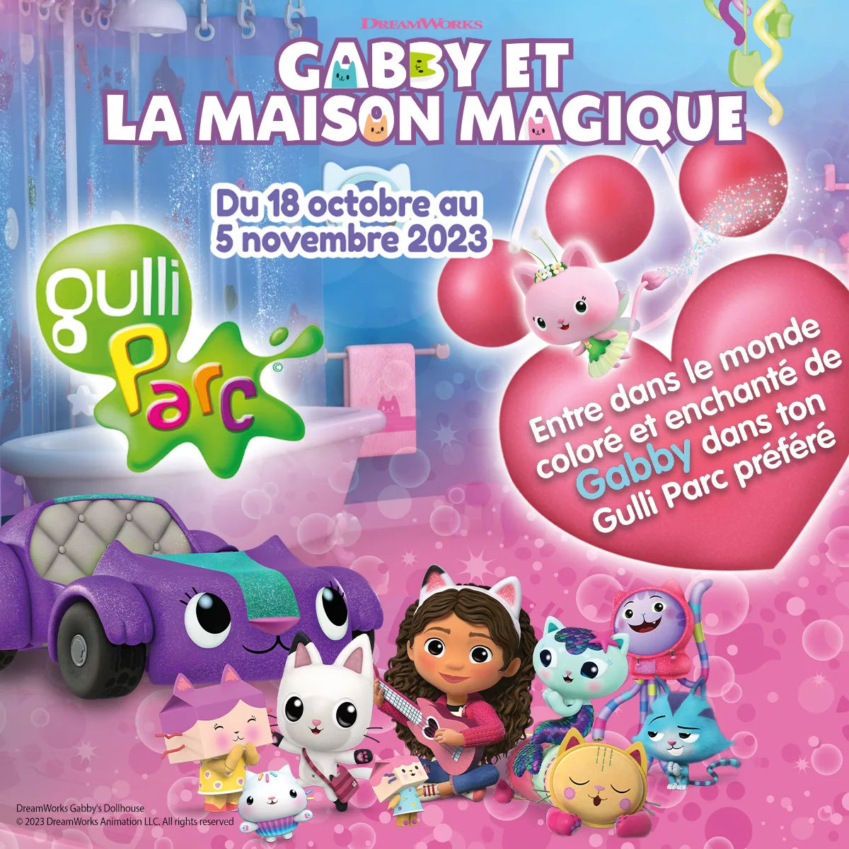 Gabby et la maison magique - tous - DreamWorks Animation