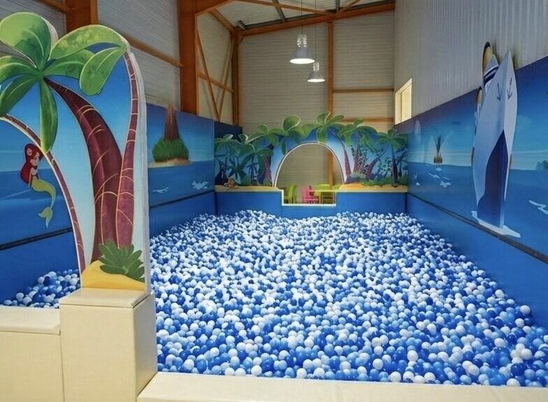 Piscine à balles Zig et Sharko